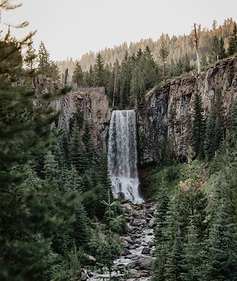 Tumalo Falls in Bend, Oregon