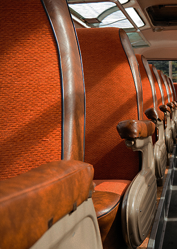 charter bus seating