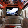 a lavish Mercedes Van